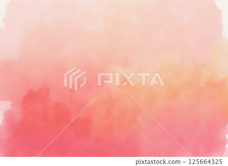 Soft Gradient Watercolor in Blush and Peach Soft Gradient Watercolor in Blush and Peach 125664325