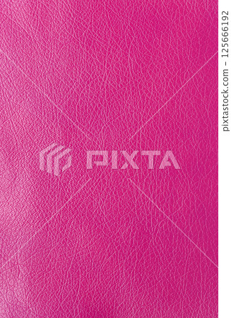 Texture of genuine leather, artificial leatherette pink background Texture of genuine leather, artificial leatherette pink background 125666192