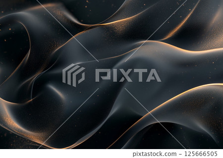 Background material wallpaper, bubbles, light, ripples, waves, bubbles, glass, night sky, Milky Way, glitter, sparkle, 125666505
