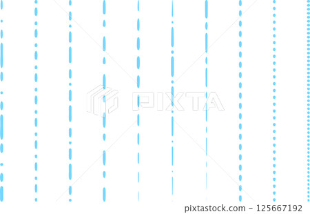 10 dotted line designs with rain motifs 125667192