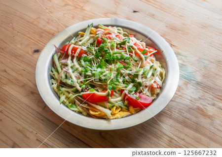 Pasta outdoors and at campsites 125667232