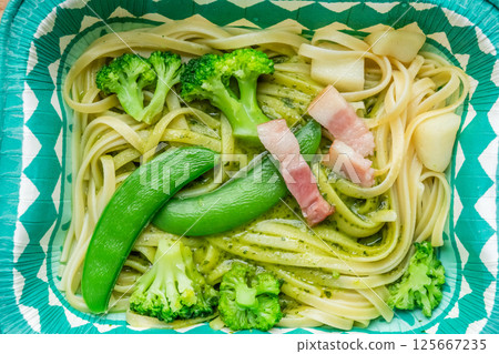 Pasta outdoors and at campsites 125667235