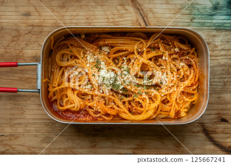 Pasta outdoors and at campsites Pasta outdoors and at campsites 125667241