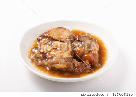 Simmered pork cartilage Simmered pork cartilage 125668189