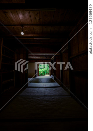 A traditional Okinawan home bathed in tropical light - Ishigaki Island A traditional Okinawan home bathed in tropical light - Ishigaki Island 125669489