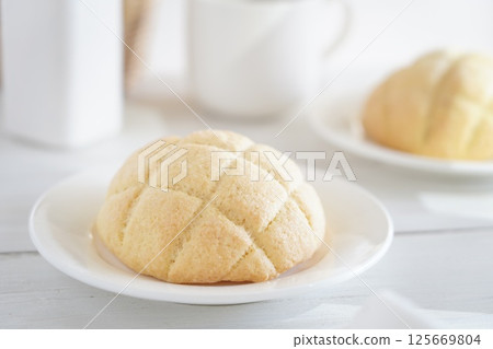 哈密瓜麵包 哈密瓜麵包 125669804