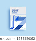 Brochure design template, layout, cover design annual report,magazine,flyer,booklet 125669862