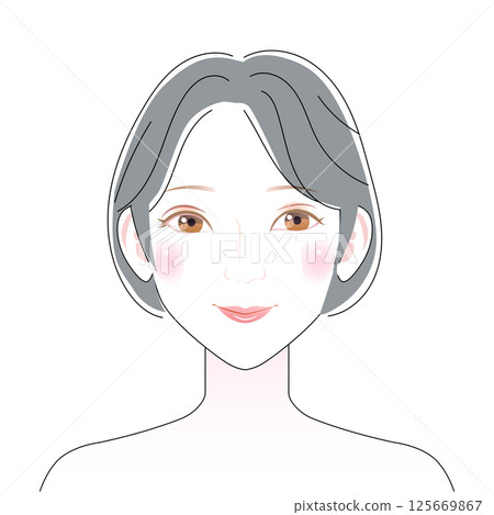 適合 40 歲女性的短鮑伯髮型 125669867