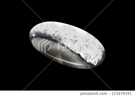 Marlinite snowy stone 125670391