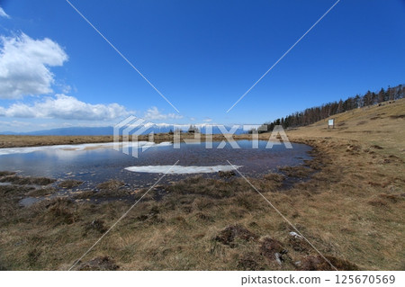 Pond in the sky 125670569
