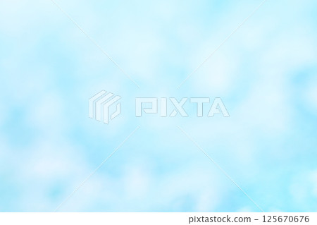 Soft blue bokeh/circular bokeh background 125670676