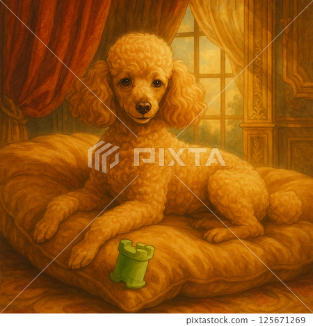 欺騙玩具貴賓犬 125671269