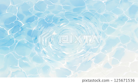 雲和水面的圖像 125671536