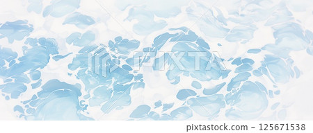 雲和水面的圖像 125671538