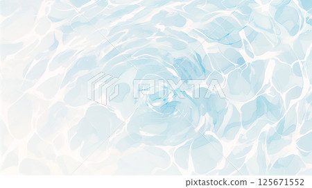 雲和水面的圖像 125671552