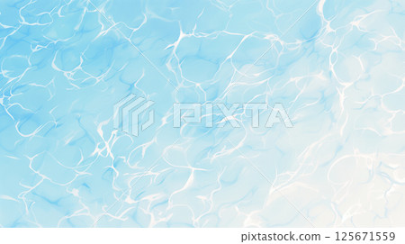 雲和水面的圖像 125671559