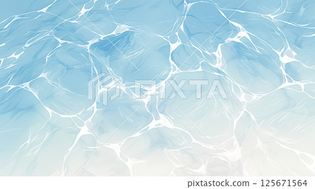 Image of clouds and water surface 125671564