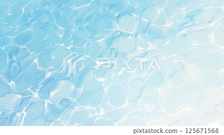 Image of clouds and water surface 125671568