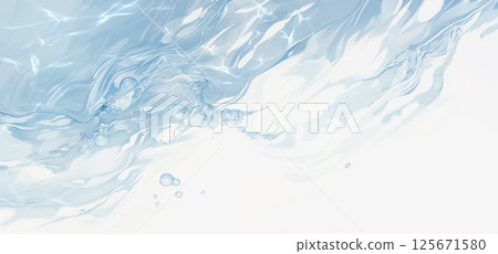 Image of clouds and water surface Image of clouds and water surface 125671580