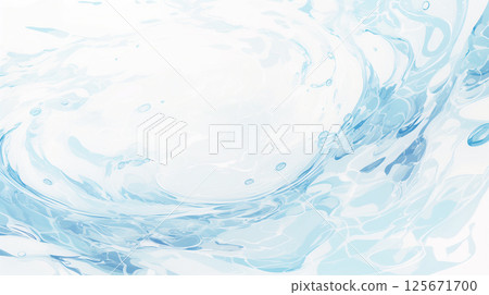 雲和水面的圖像 125671700