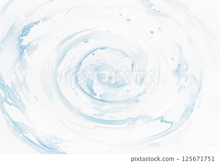 Image of clouds and water surface 125671751