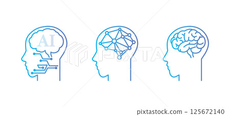 Simple illustration AI image vector illustration 125672140