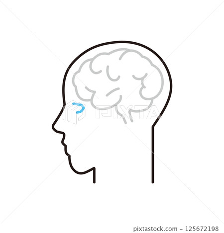 人工智慧圖像向量插圖的簡單說明 125672198