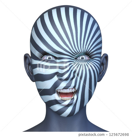 女人的臉的特寫 女人的臉的特寫 125672698