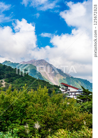 仁田嶺新綠，眺望平成新山 [長崎縣雲仙市] 125672828