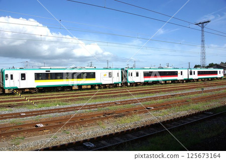 小鄉田站車輛段風景 - Kiha 110系列 125673164