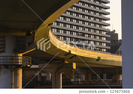 晨曦中的中之島花園橋 晨曦中的中之島花園橋 125673808