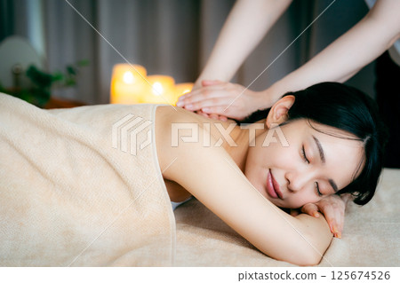 Image of beauty treatment Image of beauty treatment 125674526
