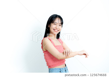 Beauty image of young women 125674688