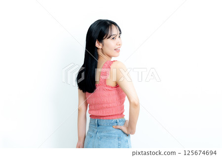 Beauty image of young women 125674694