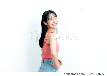 Beauty image of young women 125674697