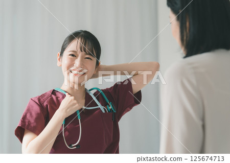 Careless mistake by medical staff Careless mistake by medical staff 125674713