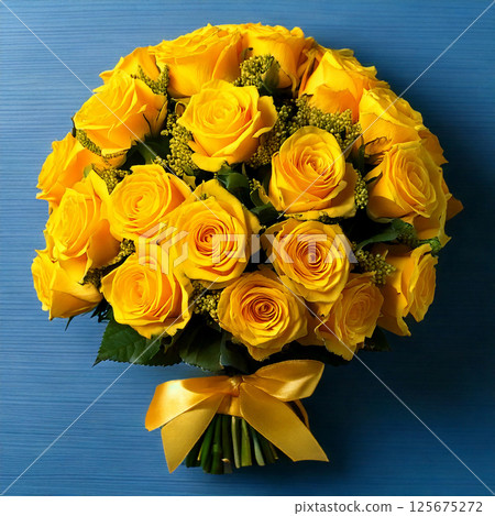 Father's Day flowers, bouquet of yellow roses Father's Day flowers, bouquet of yellow roses 125675272