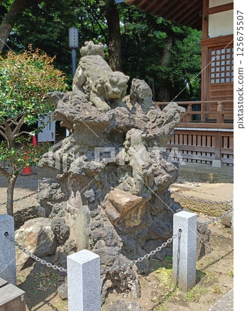 平塚神社的守護獅子 125675507
