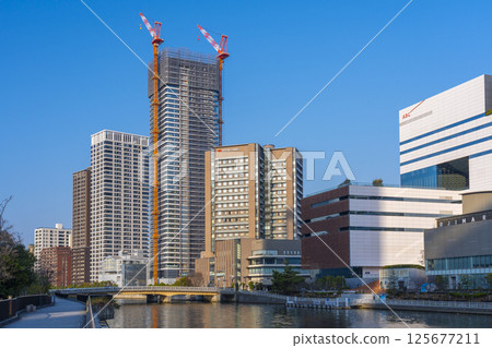 中之島的早晨建築（玉前橋附近） 125677211