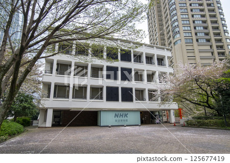 NHK廣播博物館正面(東京都港區愛宕) NHK廣播博物館正面(東京都港區愛宕) 125677419