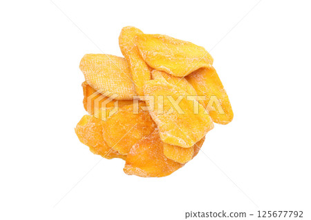 PNG,Dried mango, isolated on white background PNG,Dried mango, isolated on white background 125677792