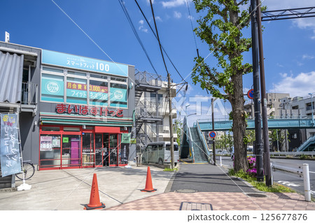 矢口之渡站，東京大田區的都市景觀 125677876