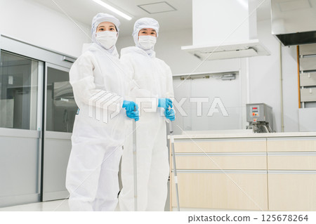 防塵衣、清潔服、消毒清潔、特種清潔業(衛生管理、無塵室)男女 防塵衣、清潔服、消毒清潔、特種清潔業(衛生管理、無塵室)男女 125678264