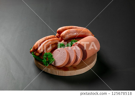 火腿香腸拼盤 125678518