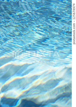 Sparkling water surface - summer color image 125678974