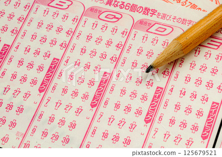 Image of buying lottery Image of buying lottery 125679521