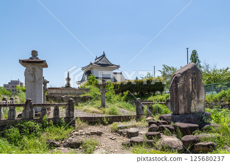 The Grave of Princess Joruri and the East Corner Tower (Okazaki City, Aichi Prefecture) 125680237