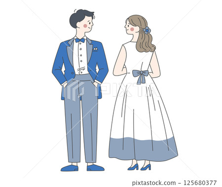 婚禮正式夫妻 婚禮正式夫妻 125680377