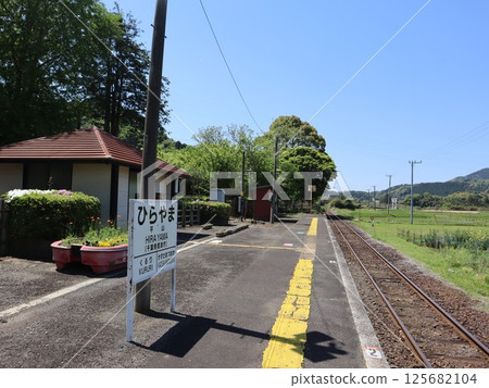 久留裡線上總松岡車站的車站大樓 久留裡線上總松岡車站的車站大樓 125682104