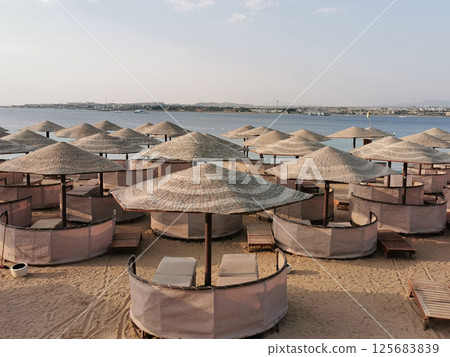 Egypt beach Red Sea Makadi Bay Egypt beach Red Sea Makadi Bay 125683839